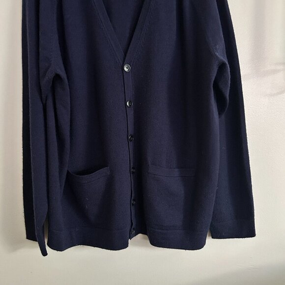 Pendleton 100% Merino Wool Men's Navy Blue Cardigan - Extra Large (XL) - Picture 4 of 6